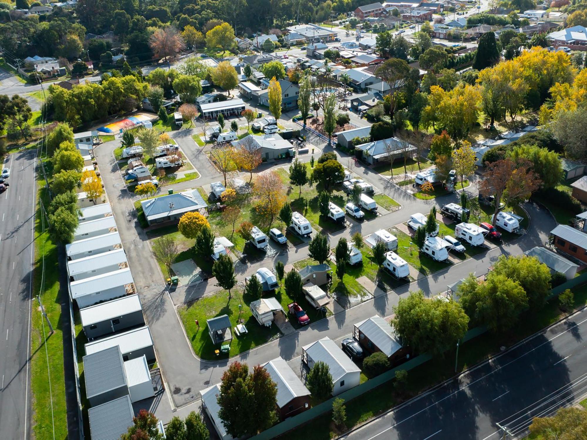 Nrma Ballarat Holiday Park Extérieur photo